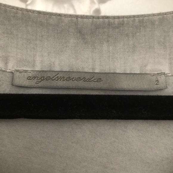 Angels Never Die Dress/Long Tunic. Black/Grey. Size 2 - Picture 3 of 3